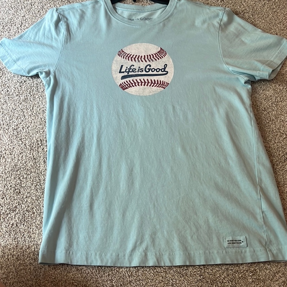 Ice is good baseball tee
